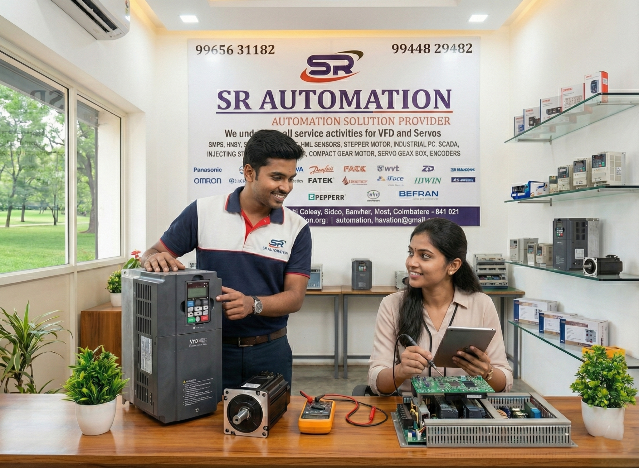 S R Automation About - SR automation