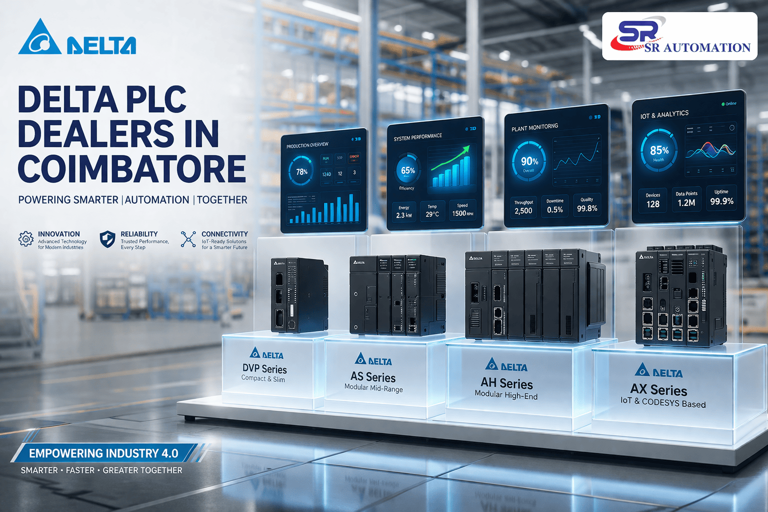 Delta PLC dealers in Coimbatore