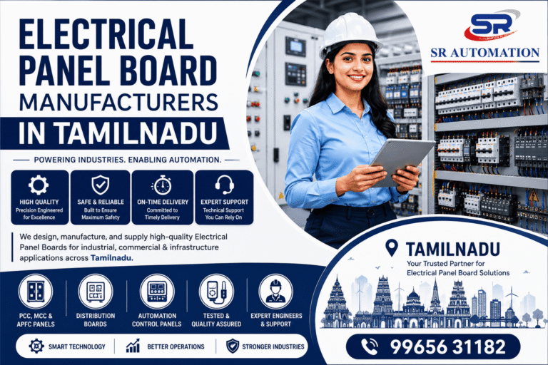 Top Electrical Panel Board Manufacturers in Tamilnadu