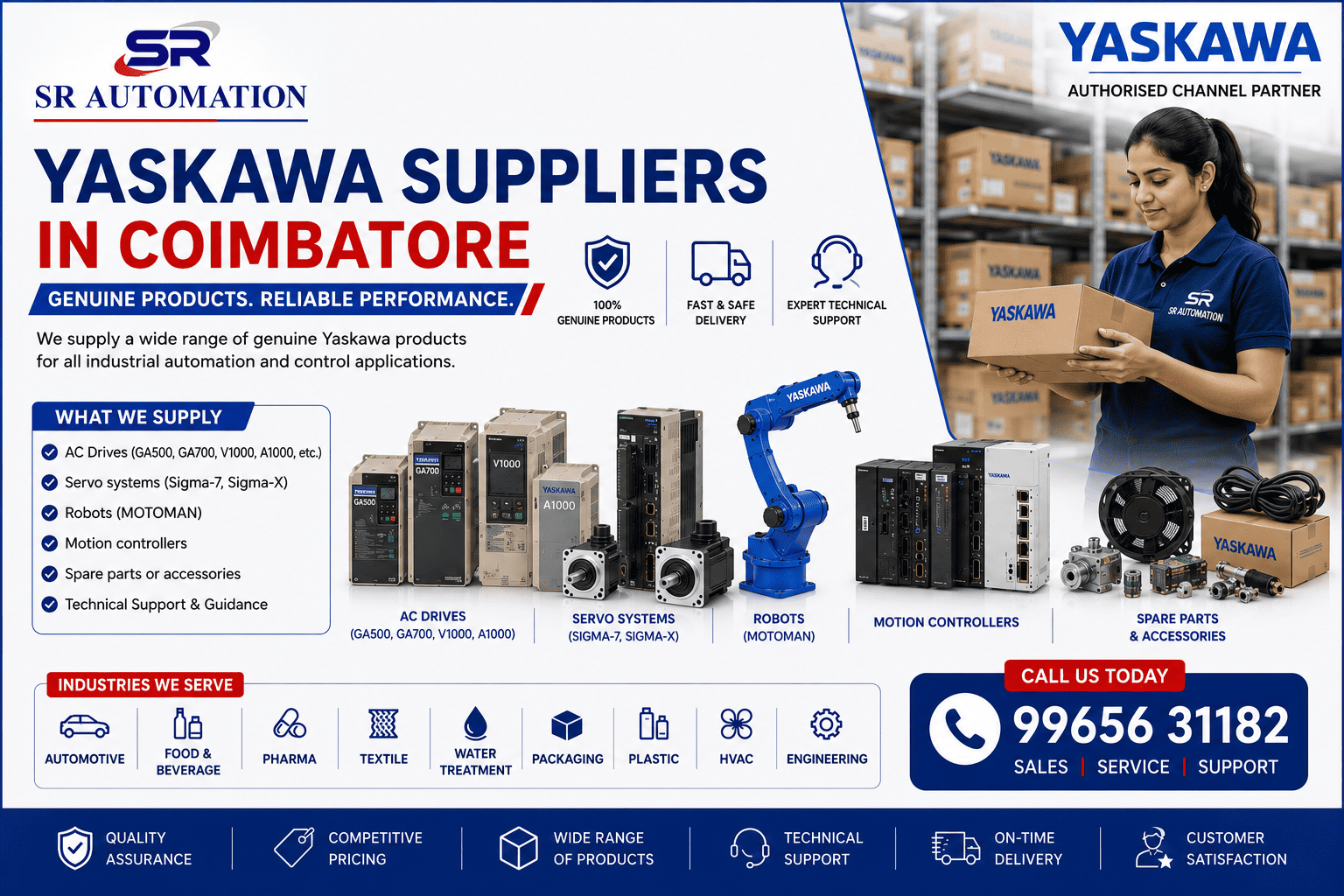 Yaskawa Suppliers in Coimbatore