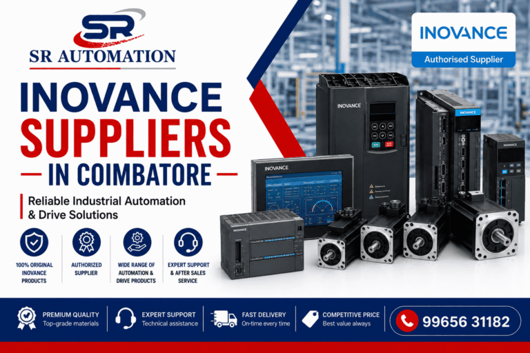 Inovance suppliers in Coimbatore | SR automation