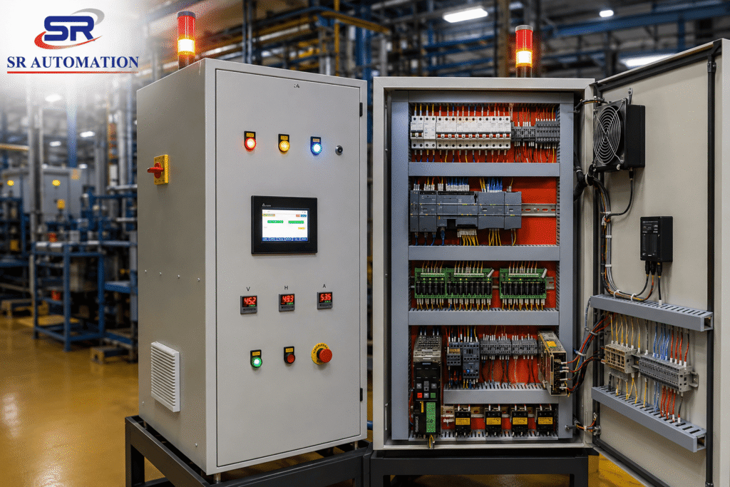 Packaging machine panel retrofit -Food industry