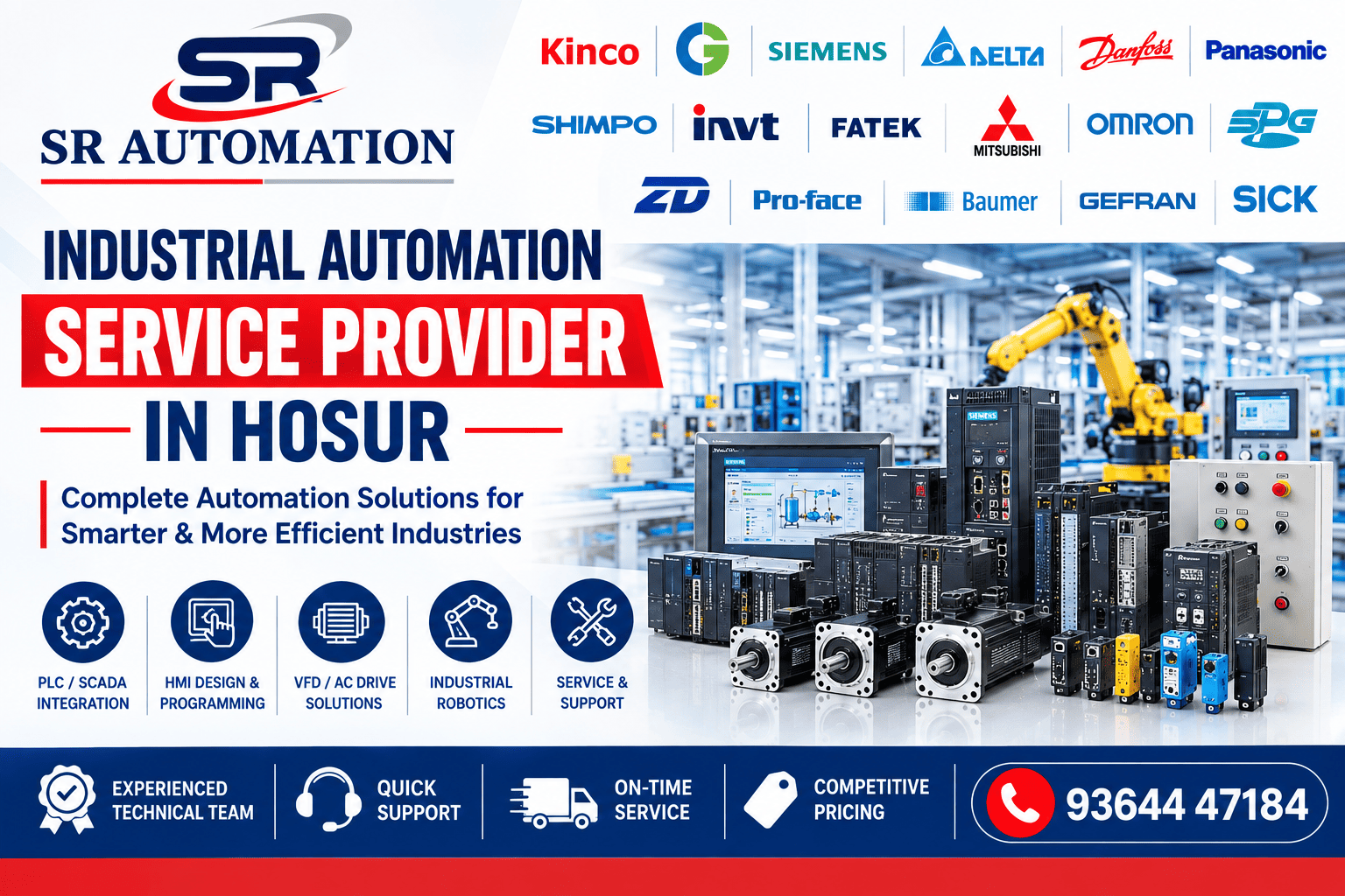 Industrial Automation Service Provider in Hosur