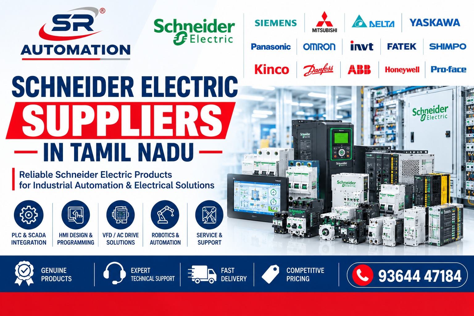 Schneider Electric Suppliers in Tamil Nadu